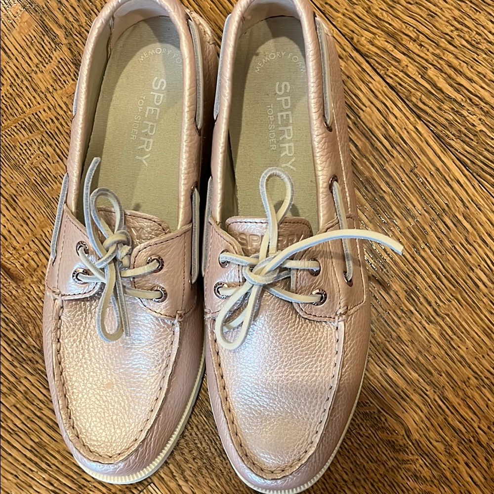Sperry Tan Flats Moccasin-Style Loafers